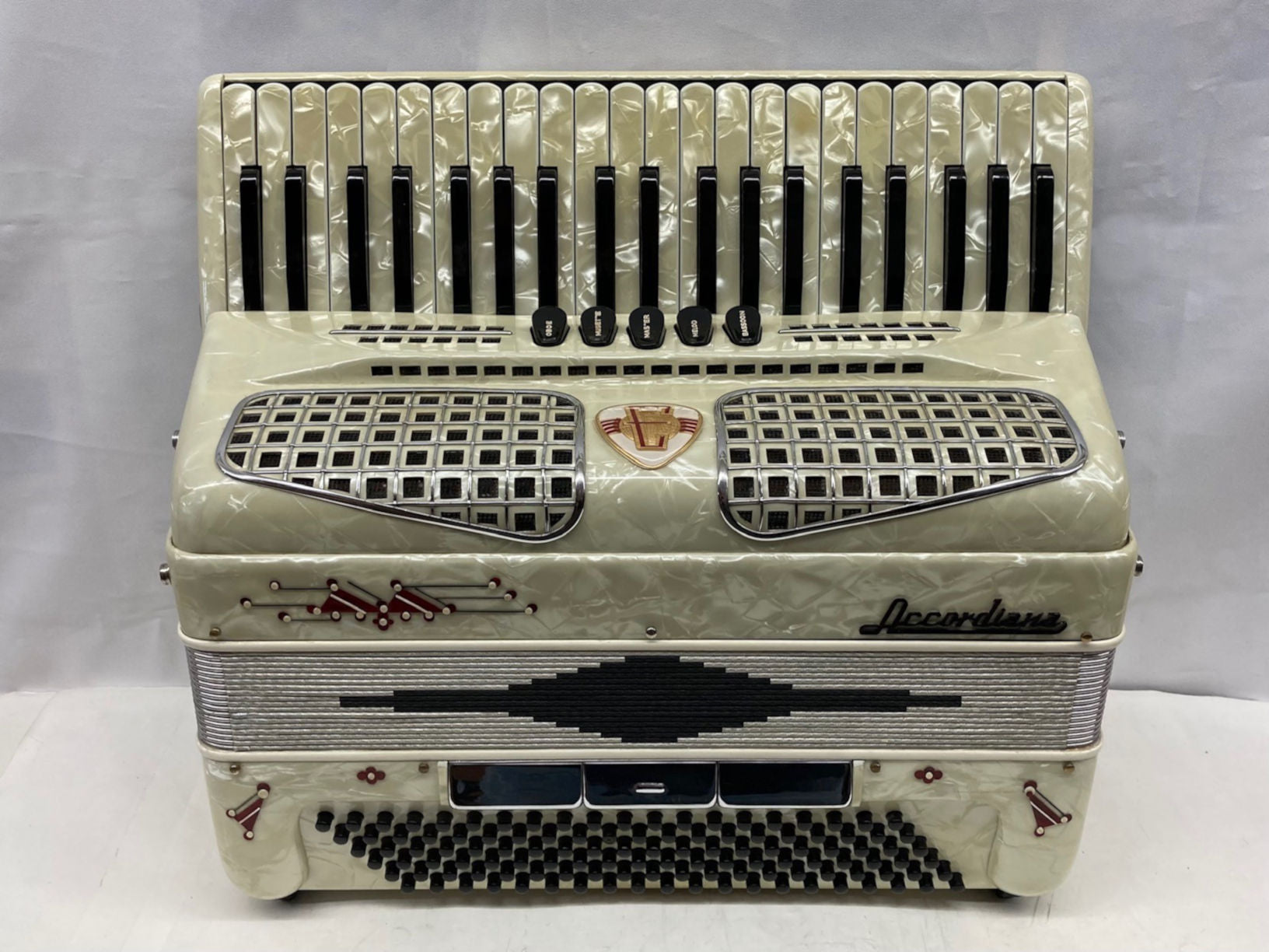 Accordiana Model 308 Made By Excelsior Piano Accordion LMM 41 Keys