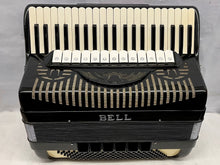 Load image into Gallery viewer, Bell Model 2520 Piano Accordion LMMH 41 Key 120 Bass - Black