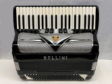 Load image into Gallery viewer, Bellini Piano Accordion LM 41 Keys 120 Bass - Black