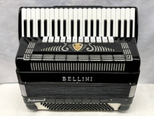 Load image into Gallery viewer, Bellini Professional Double Tone Chamber Piano Accordion LMMH 41 Keys 120 Bass - Black
