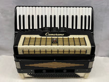 Load image into Gallery viewer, Camerano Piano Accordion LM 41 Keys 120 Bass - Black/White