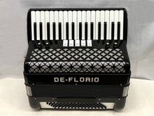 Load image into Gallery viewer, De Florio Piano Accordion LMM 34 Key 80 Bass - Black