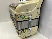 Load image into Gallery viewer, Gabbanelli Chromatic Button Accordion B System LMH 5 Row 120 Bass - White