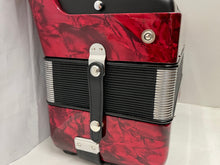 Load image into Gallery viewer, Hohner Bravo II 48 Piano Accordion MM 26 Key 48 Bass - Red (Used)