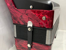 Load image into Gallery viewer, Hohner Bravo III 120 Piano Accordion 41 Key 120 Bass - Red (Used)