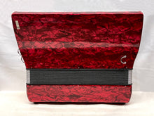 Load image into Gallery viewer, Hohner Bravo III 120 Piano Accordion 41 Key 120 Bass - Red (Used)