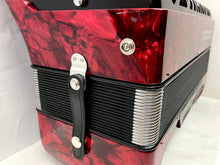 Load image into Gallery viewer, Hohner Bravo III 96 Piano Accordion 37 Key 96 Bass (Demo) - Red