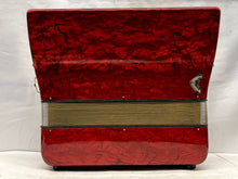 Load image into Gallery viewer, Hohner Concerto III Piano Accordion LMM 34 Keys 72 Bass - Red