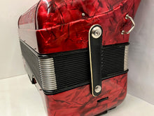 Load image into Gallery viewer, Hohner Concerto III N 72 Piano Accordion LMM 34 Keys 72 Bass - Red