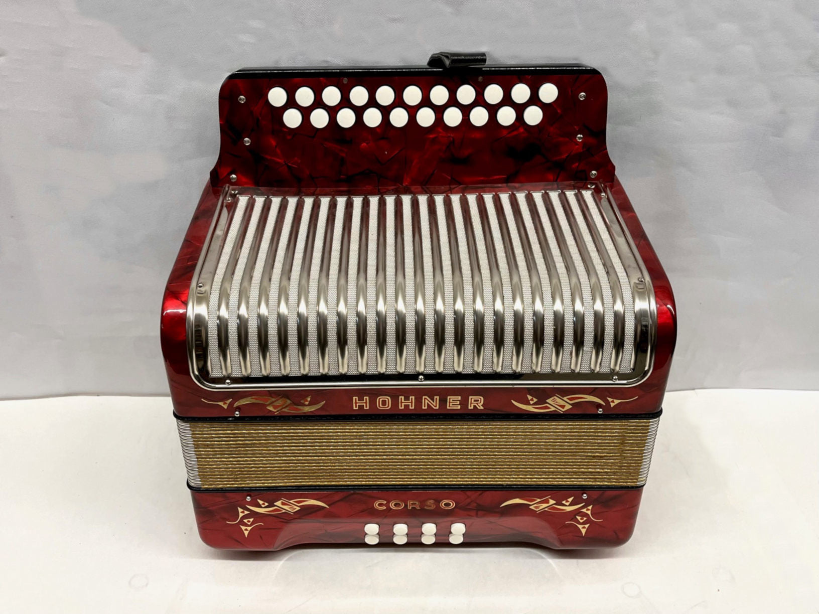 Used Hohner Corso AD - Diatonic Button Accordion – Accordions Canada