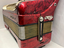 Load image into Gallery viewer, Hohner Verdi V Piano Accordion LMMM 41 Keys 120 Bass - Red
