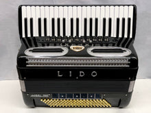 Load image into Gallery viewer, Lido Model 500 Piano Accordion LMMH 41 Keys 120 Bass - Black