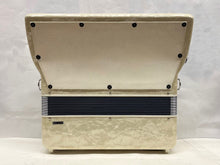 Load image into Gallery viewer, P.A.M. By La Piatanesi Piano Accordion LM 41 Keys 120 Bass - White and Blue