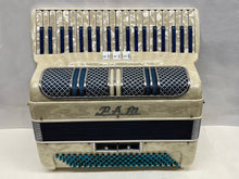 Load image into Gallery viewer, P.A.M. By La Piatanesi Piano Accordion LM 41 Keys 120 Bass - White and Blue