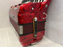 Load image into Gallery viewer, Paolo Soprani Piano Accordion LMM 37 Key 80 Bass - Red