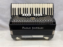 Load image into Gallery viewer, Paolo Soprani 445 Musette Piano Accordion 41 Keys 120 Bass - Black
