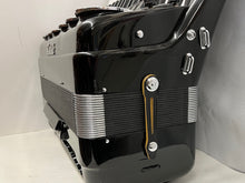 Load image into Gallery viewer, Scandalli Piano Accordion LMMH 41 Key 120 Bass with Microphones - Black