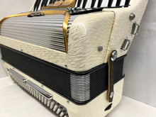 Load image into Gallery viewer, Settimio Soprani Piano Accordion LM 41 Keys 120 Bass - Cream with Gold Inlay