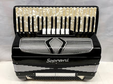 Load image into Gallery viewer, Soprani Piano Accordion LM 41 Keys 120 Bass - Black