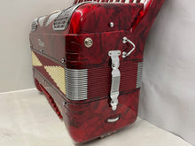 Load image into Gallery viewer, Titan (Titano) Piano Accordion LM 37 Key 48 Bass - Red

