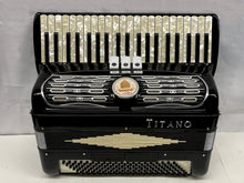 Load image into Gallery viewer, Titano Ideal Piano Accordion LM 41 Key 120 Bass - Black