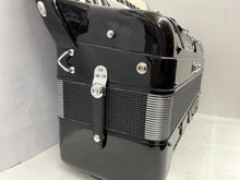 Load image into Gallery viewer, Titano Virtuoso Piano Accordion LMMH 41 Key 120 Bass - Black