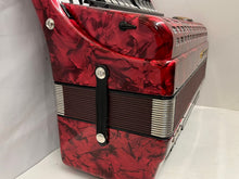 Load image into Gallery viewer, Weltmeister (Royal Standard) Silvana Piano Accordion LMMH 37 Keys 96 Bass - Red