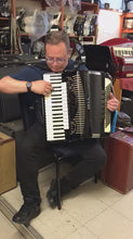 Load and play video in Gallery viewer, Bell Model 2520 Piano Accordion LMMH 41 Key 120 Bass - Black