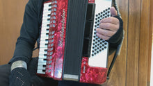 Load and play video in Gallery viewer, Weltmeister Achat Piano Accordion LMM 34 Keys 72 Bass
