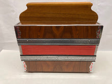 Load image into Gallery viewer, Vokal Marjan Steirische Diatonic Button Accordion BEA LMM 3 Row 11 Bass (Helikon) - Wood Finish