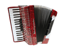 Load image into Gallery viewer, Weltmesiter Achat 72 Bass Piano Accordian - Red
