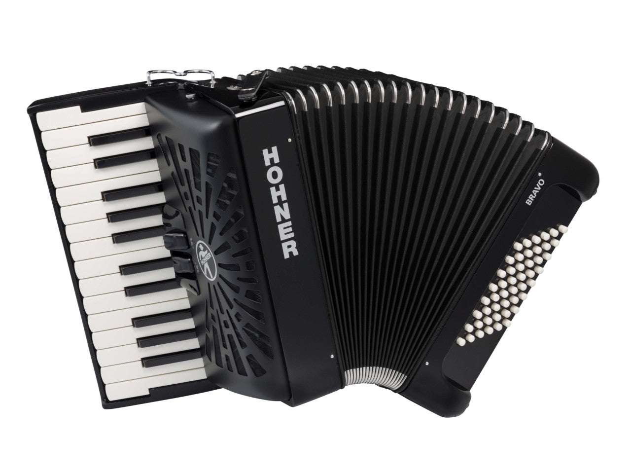 Hohner Bravo II 48 Piano Accordion 26 Key 48 Bass – Accordions Canada