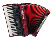 Load image into Gallery viewer, Hohner Bravo III 120 Piano Accordion 41 Key 120 Bass - Red
