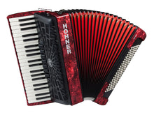 Load image into Gallery viewer, Hohner Bravo III 120 Piano Accordion 41 Key 120 Bass - Red