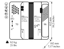 Load image into Gallery viewer, Weltmeister Romance 703 Chromatic Button Accordion LMM 5 Row 96 Bass