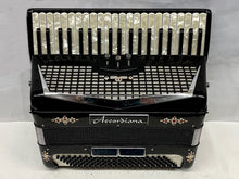 Load image into Gallery viewer, Accordiana Model 305 By Excelsior Piano Accordion LM 41 Keys 120 Bass - Black
