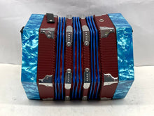 Load image into Gallery viewer, Anglo Diatonic Concertina GC - Baby Blue
