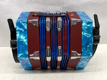 Load image into Gallery viewer, Anglo Diatonic Concertina GC - Baby Blue
