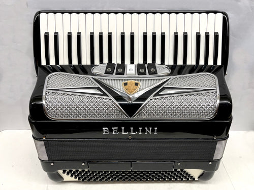 Bellini Piano Accordion LM 41 Keys 120 Bass - Black