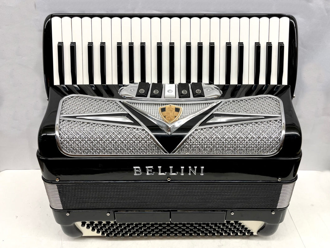 Bellini Piano Accordion LM 41 Keys 120 Bass - Black
