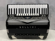 Load image into Gallery viewer, Bellini Piano Accordion LMMH 41 Key 120 Bass - Black

