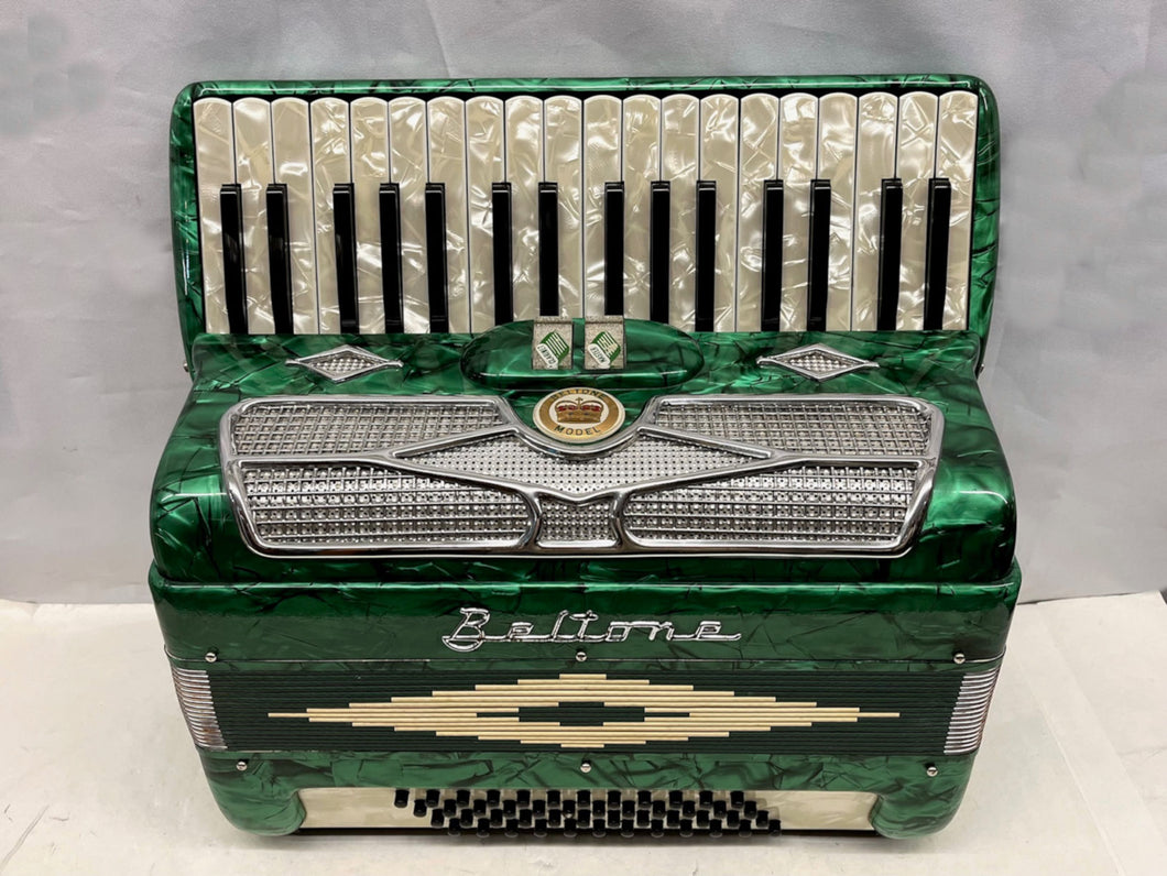 Beltone Piano Accordion LM 34 Keys 48 Bass - Green