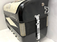 Load image into Gallery viewer, C. Cavalli Piano Accordion MM 25 Key 12 Bass - Black and Cream
