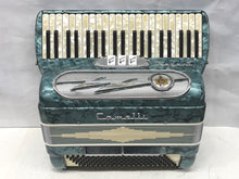 Load image into Gallery viewer, Camelli Regent Piano Accordion LM 41 Key 120 Bass - Turquise
