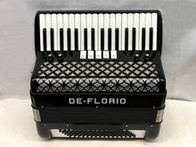 Load image into Gallery viewer, De Florio Piano Accordion LMM 34 Key 80 Bass - Black

