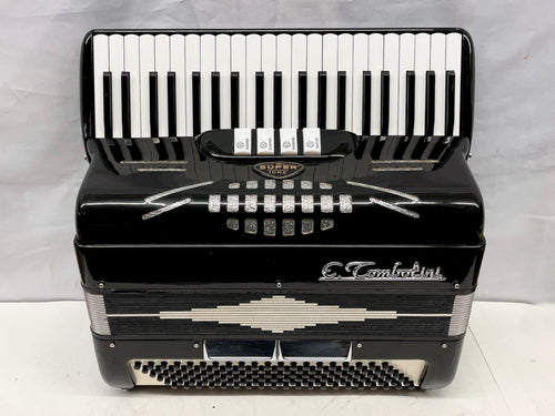 E. Tombolini Piano Accordion LM 41 Keys 120 Bass - Black