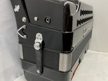 Load image into Gallery viewer, Elkavox Chromatic Button Accordion B System LMM 5 Row 120 Bass - Black
