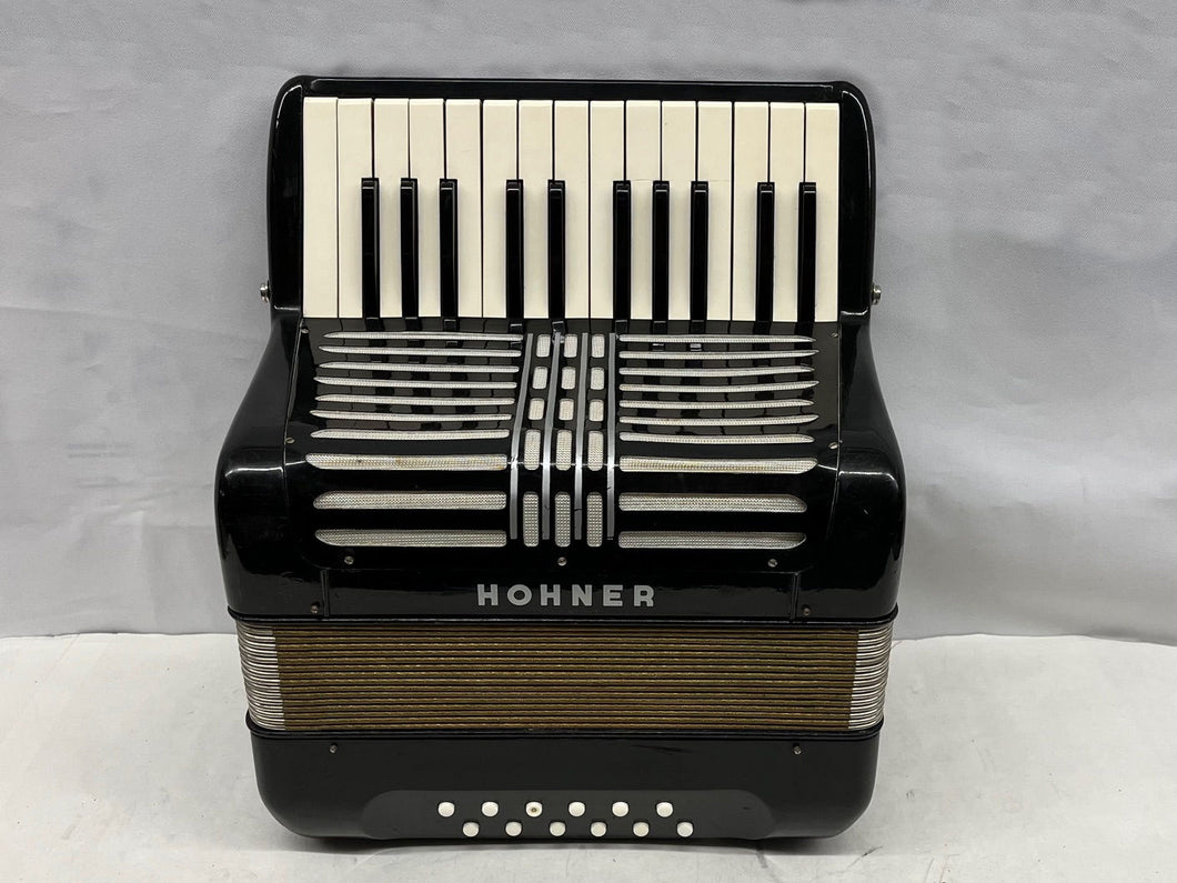 Hohner Piano Accordion 25 Key 12 Bass - Black