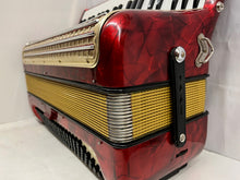 Load image into Gallery viewer, Hohner Arietta IVM Piano Accordion LMM 41 Key 120 Bass - Red
