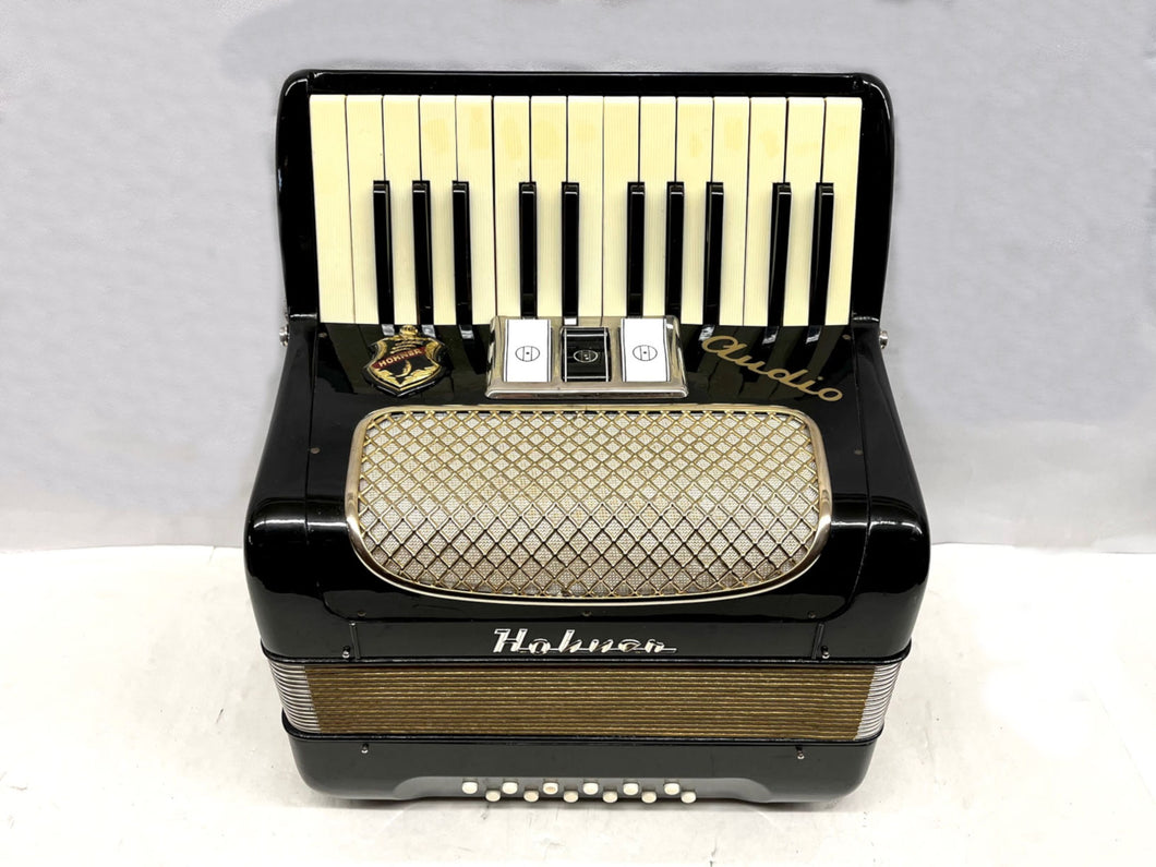 Hohner Audio MM Piano Accordion 12 Bass - Black